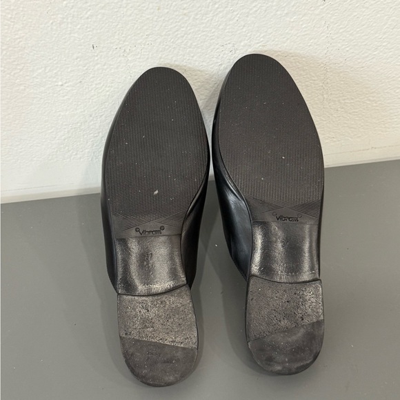 Gucci Princetown black smooth leather mules woman’s loafers size 37 - Picture 3 of 5